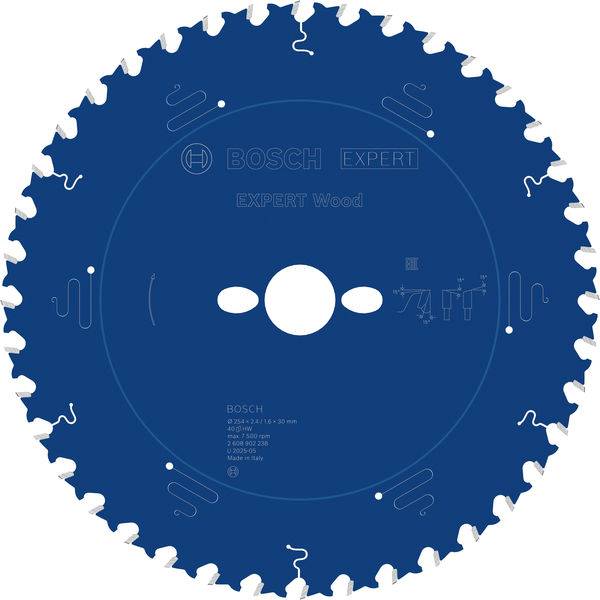 Bosch Accessories 2608902238 2608902238 pílový kotúč Počet zubov (na palec): 40 1 ks-6