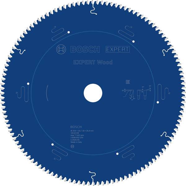 Bosch Accessories 2608902244 2608902244 pílový kotúč Počet zubov (na palec): 120 1 ks-2