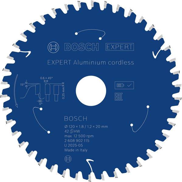 Bosch Accessories 2608902115 2608902115 pílový kotúč Počet zubov (na palec): 42 1 ks-2