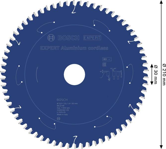 Bosch Accessories 2608902123 2608902123 pílový kotúč Počet zubov (na palec): 66 1 ks-1
