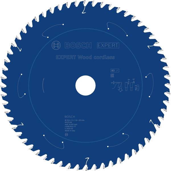 Bosch Accessories 2608902177 2608902177 pílový kotúč Počet zubov (na palec): 60 1 ks-8