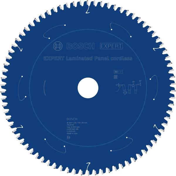Bosch Accessories 2608902195 2608902195 pílový kotúč Počet zubov (na palec): 78 1 ks-2