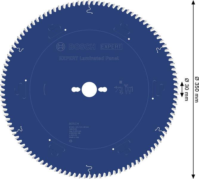 Bosch Accessories 2608902198 2608902198 pílový kotúč Počet zubov (na palec): 108 1 ks-1