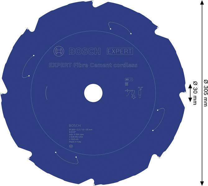 Bosch Accessories 2608902204 2608902204 pílový kotúč Počet zubov (na palec): 8 1 ks-12