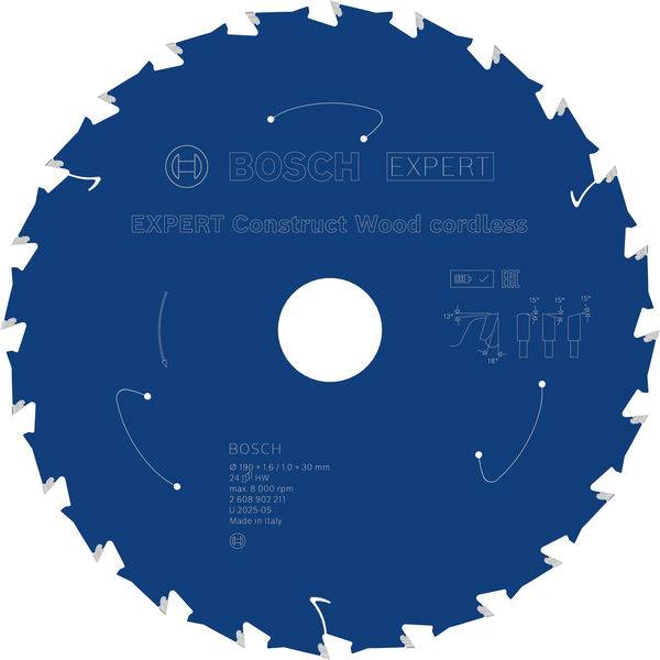Bosch Accessories 2608902211 2608902211 pílový kotúč Počet zubov (na palec): 24 1 ks-2