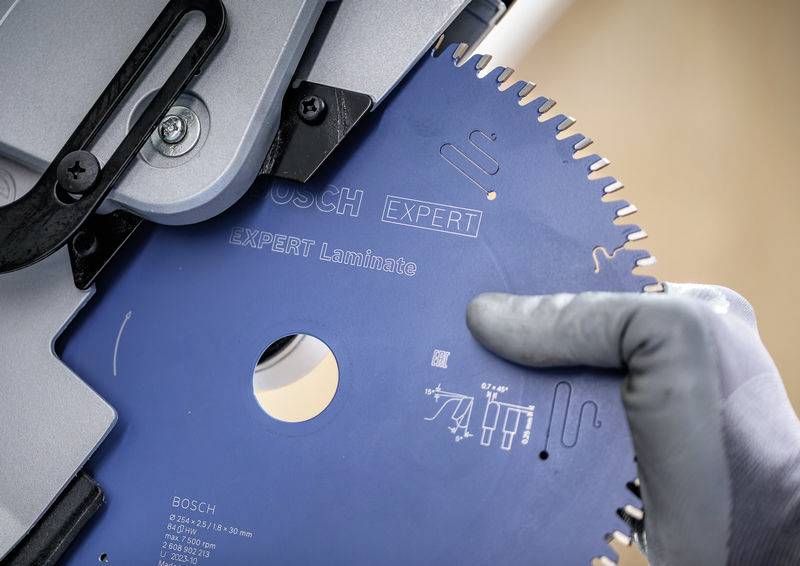 Bosch Accessories 2608902212 2608902212 pílový kotúč Počet zubov (na palec): 60 1 ks-12