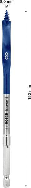 Bosch Accessories 2608902086 Plochý frézovací vrták 1 ks-1