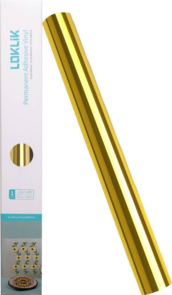 Loklik Folie fólie Šírka rezu 30.5 cm zlatá