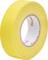 Kotúč žltej lepiacej pásky s bielym jadrom, určený na všeobecné použitie alebo umelecké projekty.