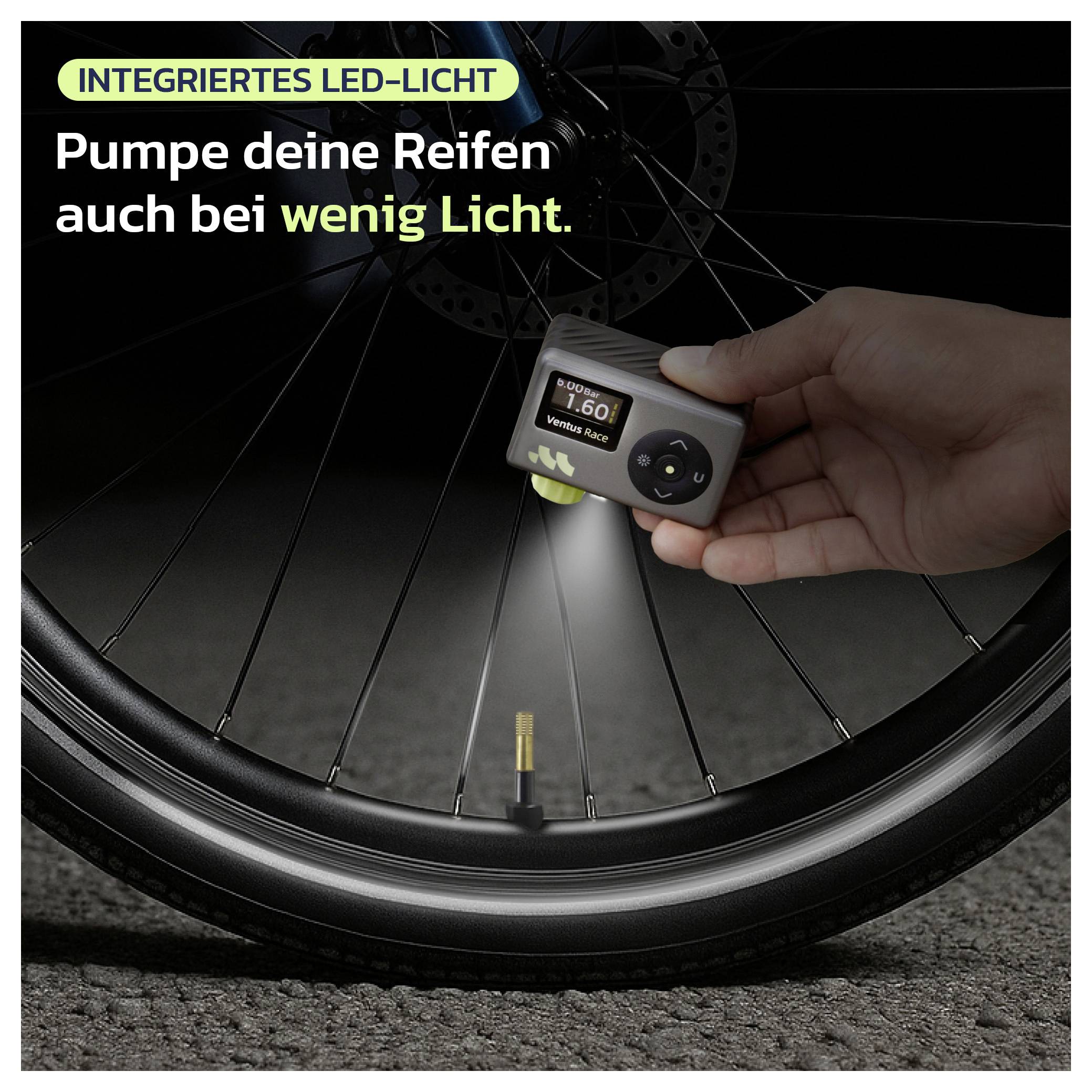 Woowind WO-V02 Elektrická pumpa na bicykel-14