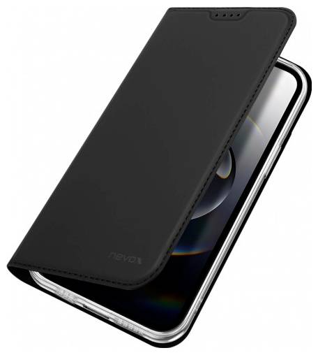 Nevox Vario Series - Book Flip Cover iPhone 16e, iPhone 17e čierna-0