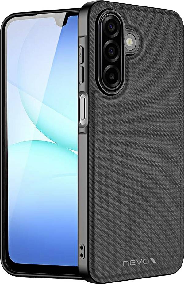 Nevox StyleShell NYLO zadný kryt na mobil Samsung Galaxy A17 5G čierna