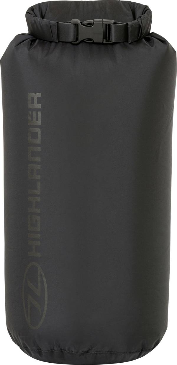 Highlander 8L Wasserdichter Trockenbeutel Schwarz sáčok, Veľkosť L, 8 l, (Ø x v) 16 cm x 45 cm, čierna, DB110V2-BK