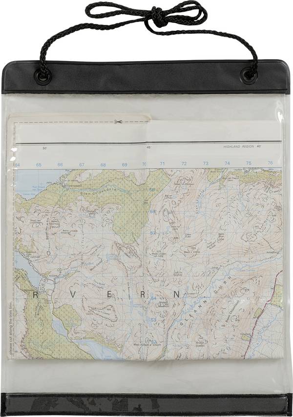 Highlander Pfadfinder Kartentasche taška na mapu, (š x v) 32.5 mm x 27 cm, priehľadná, MAP006
