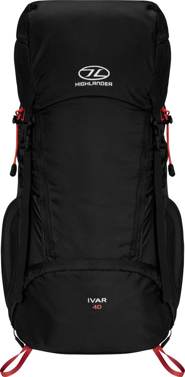 Highlander IVAR batoh, 40 l, (š x v x h) 32 x 65 x 23 cm, čierna, RUC286-BK