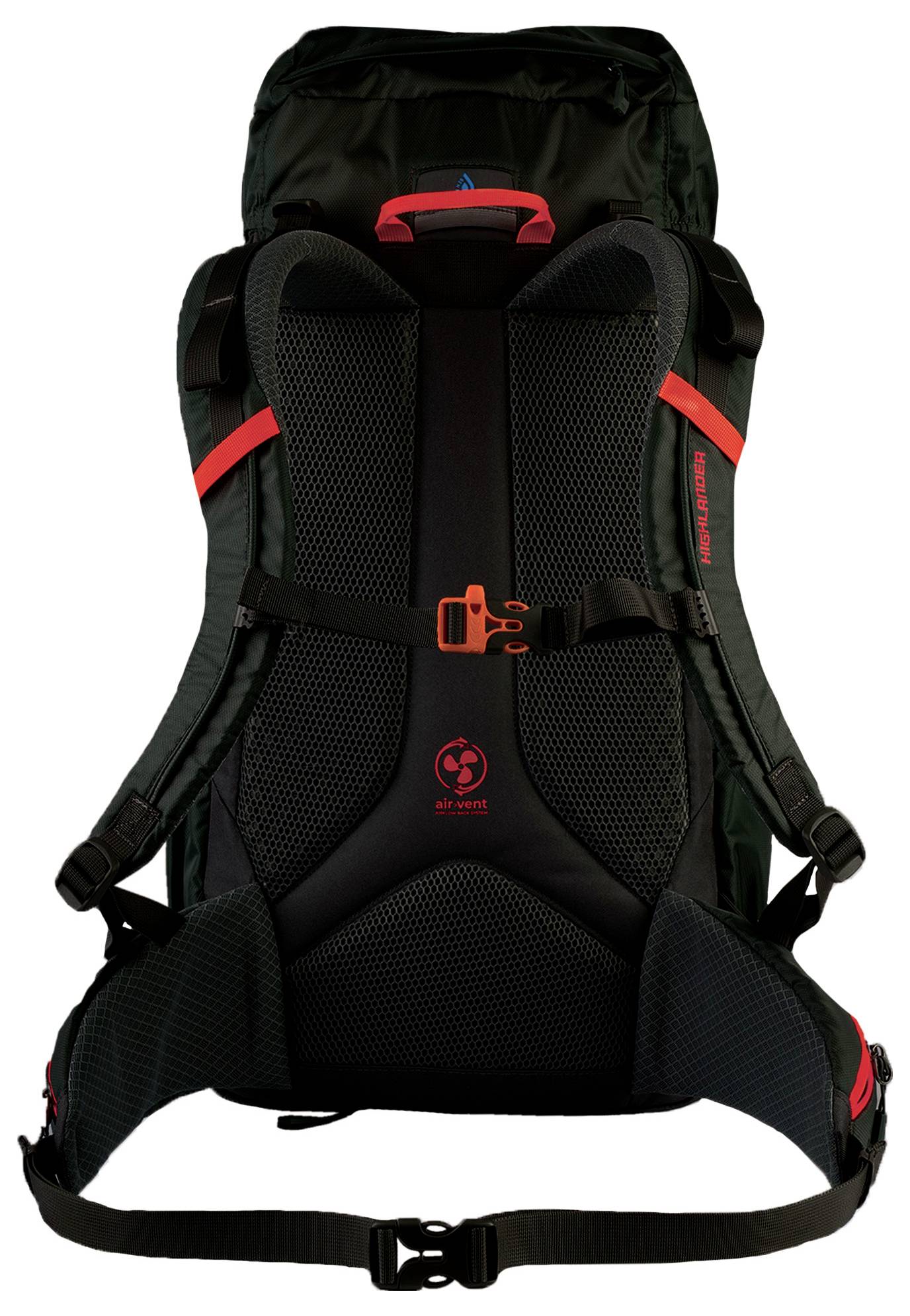 Highlander IVAR batoh, 40 l, (š x v x h) 32 x 65 x 23 cm, čierna, RUC286-BK-2