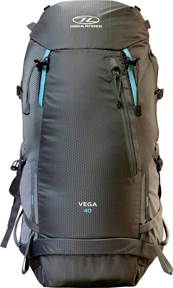 Highlander VEGA batoh, 40 l, (š x v x h) 37 x 60 x 23 cm, grafit, RUC290L-GR