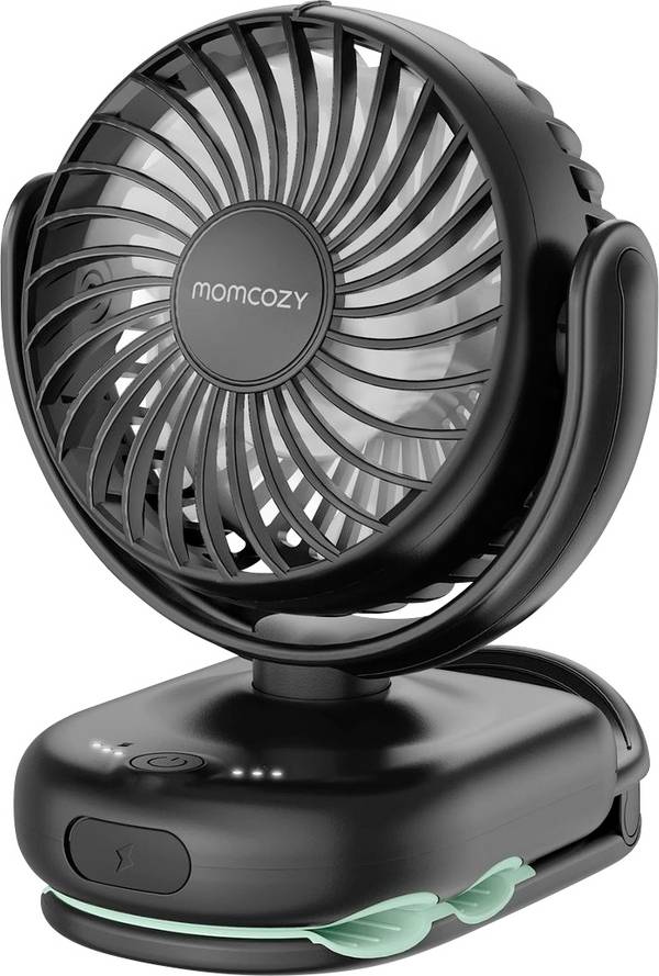 momcozy Clip On Stroller Fan ručný ventilátor, PF002-BL00BA-A