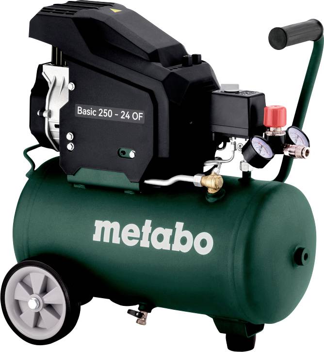 Metabo Basic 250-24 OF Pneumatische compressor 24 l 8 bar