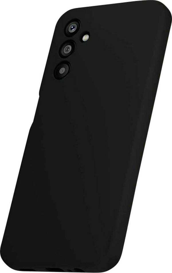 4Smarts Silicone Case Cupertino Silikon Case  Galaxy A14, Galaxy A14 5G čierna