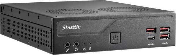 Shuttle mini PC (HTPC)  Barebone slim DB860 Intel  6.4 cm (2.5 palca)        Intel Grafika Intel Xe       DB860