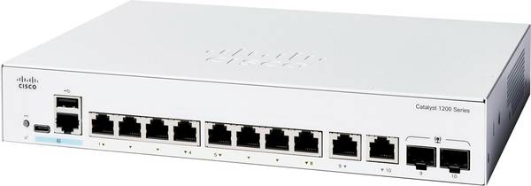 Cisco CISCO Catalyst 1200 8-port GE Ext PS sieťový switch
