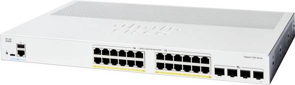 Cisco 1200 24-port GE PoE sieťový switch  10 GBit/s funkcia PoE