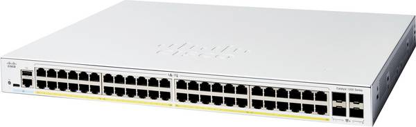 Cisco 1200 48-port GE PoE sieťový switch  10 GBit/s funkcia PoE