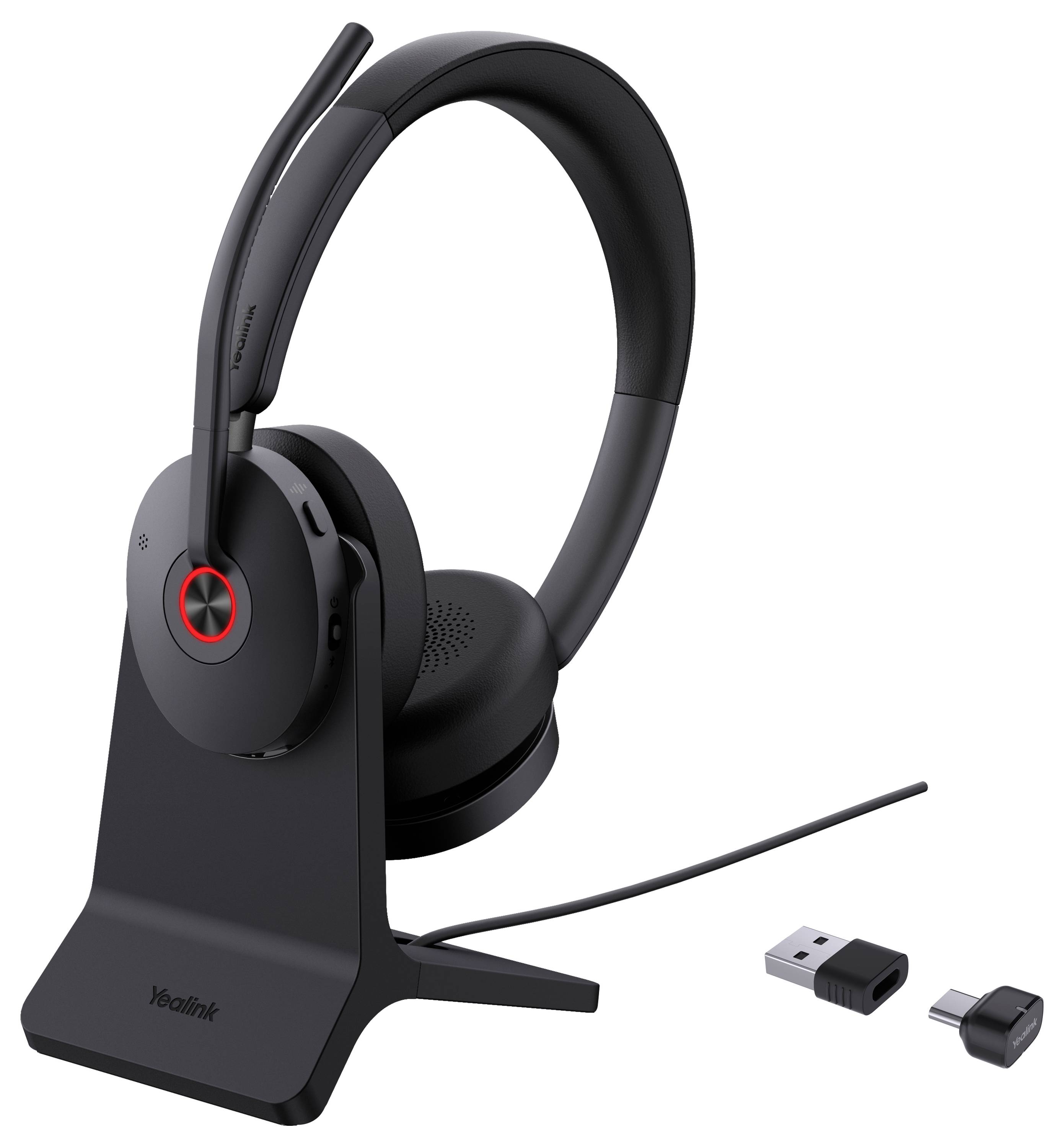 Yealink BH 74 UC Headset otvorená (On Ear) Bluetooth, 1208684, čierna, Potlačenie hluku-1