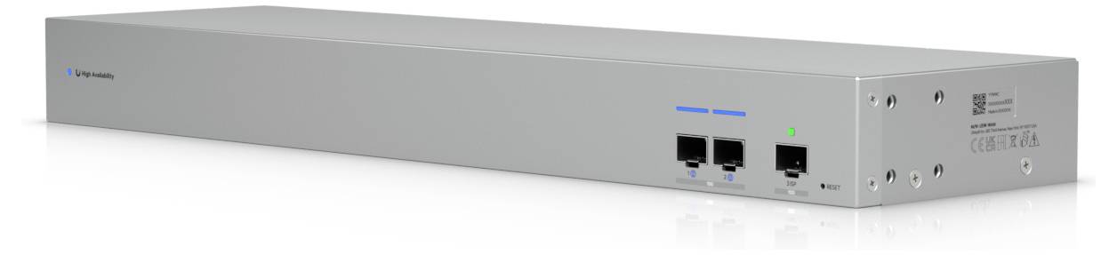 Obdĺžnikový sieťový prepínač s kovovou skriňou, s viacerými portami na jednej strane a indikačnými svetlami pre stav pripojenia k sieti.