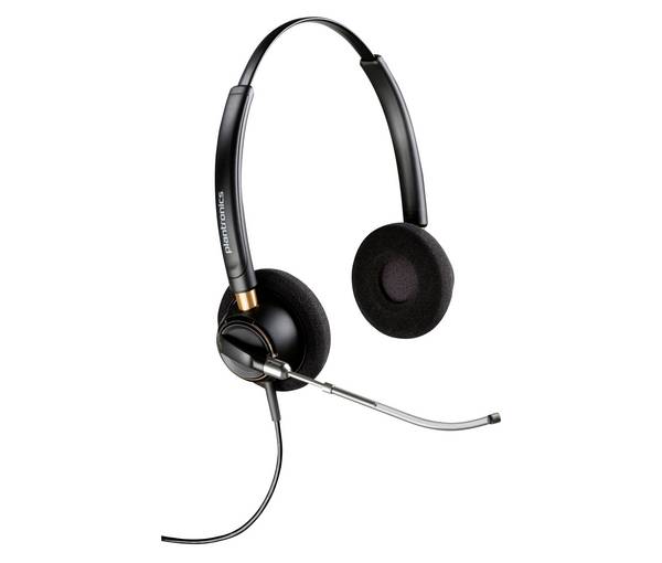 HP Poly HP Poly EncorePro 520V Headset Headset otvorená (On Ear) 783P9AA, čierna