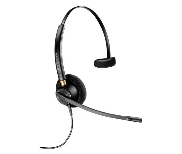 HP Poly HP Poly EncorePro 510D Headset TAA Headset otvorená (On Ear) 783Q0AA, čierna