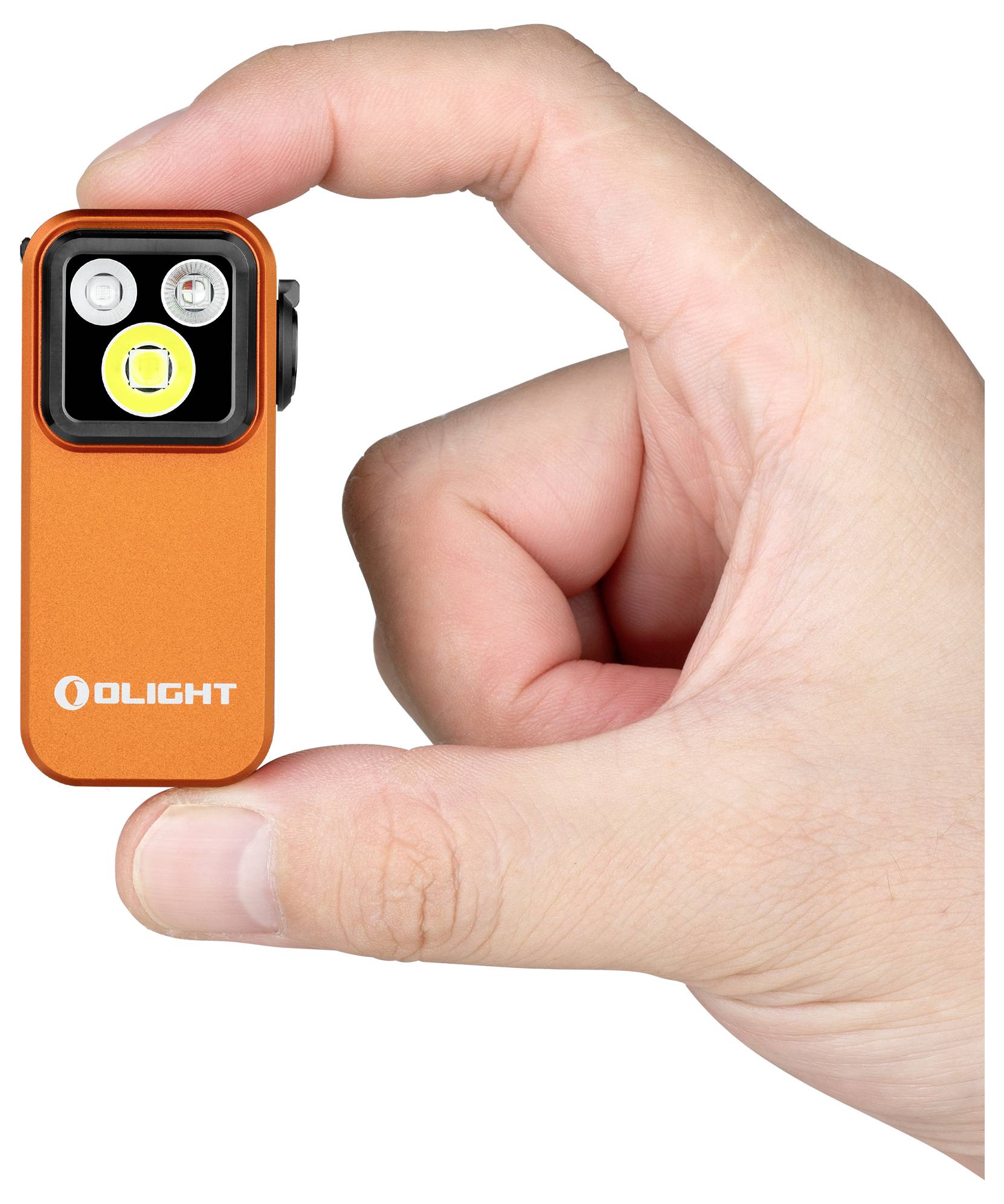 OLight Oclip Pro S (Orange) LED vreckové svietidlo (baterka), 500 lm-7