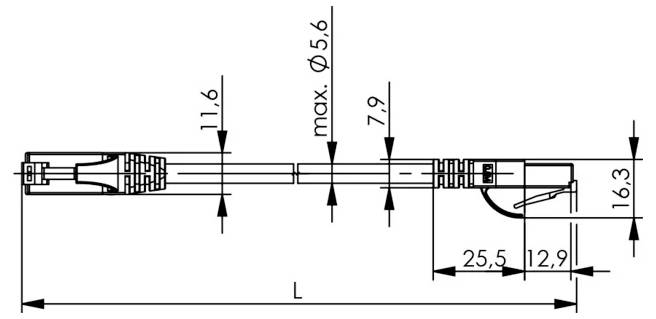 Telegärtner 100009091 RJ45 sieťové káble, prepojovacie káble CAT 5e 10.0 m zelená samozhášavý, s priechodkou chrániacou -1