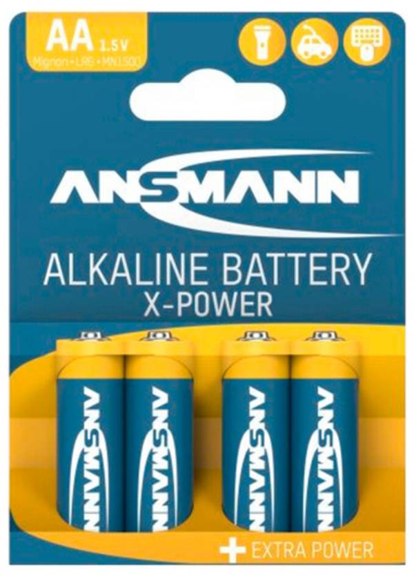 Ansmann X-Power tužková batéria typu AA 1.5 V, 4 ks