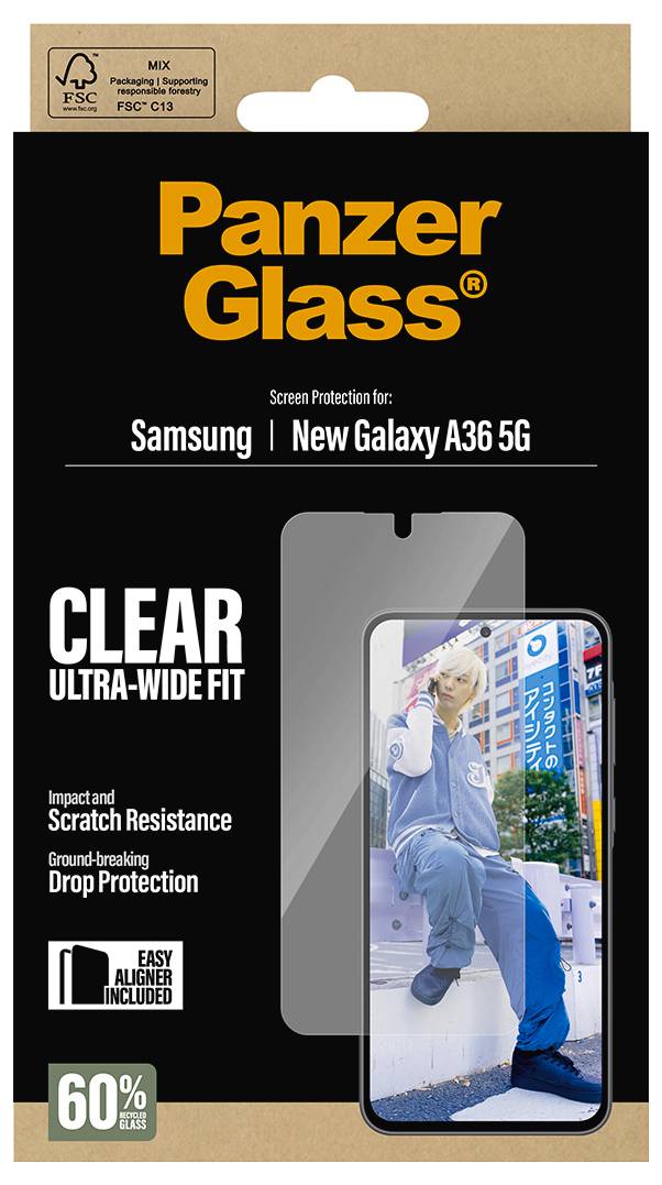 PanzerGlass ochranné sklo na displej smartfónu Samsung Galaxy A37 1 ks PG75133-2
