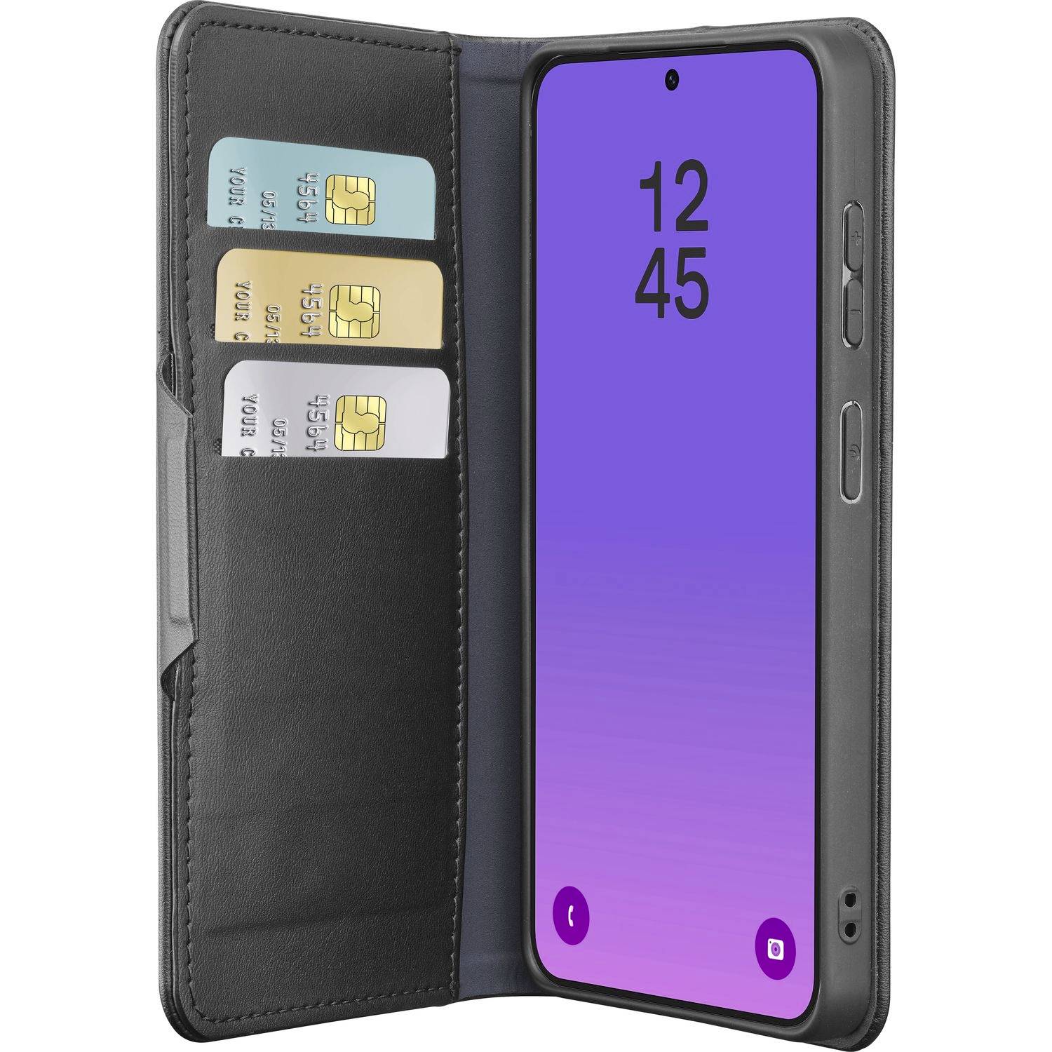 Cellularline Booklet Samsung Galaxy A57 5G čierna-0