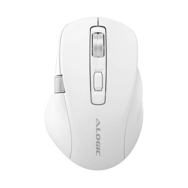 Alogic Apex Bluetooth Maus Büro  myš, prenos bezdrôtový, 7 tlačidlo, biela