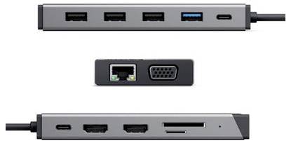 Alogic DUCDDV3V2 dokovacia stanica na notebook (repasovaná)-2