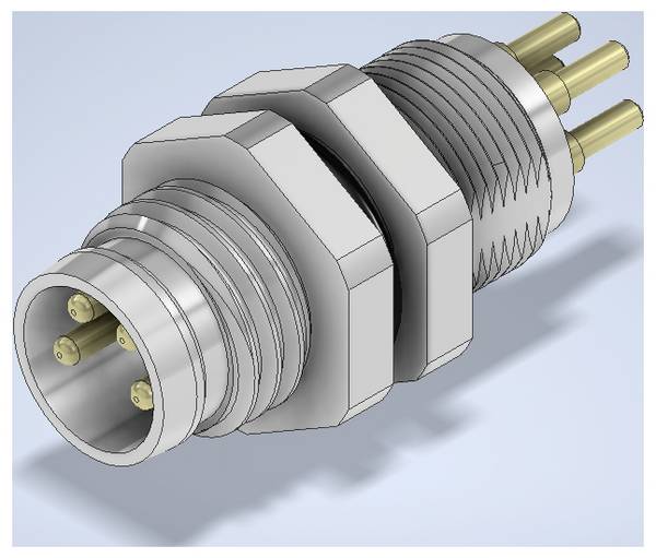 W & P Products 881-1-04-1-1285-217 Vestavná zástrčka pre čidlo/aktuátor, 94438, piny: 4, 1 ks