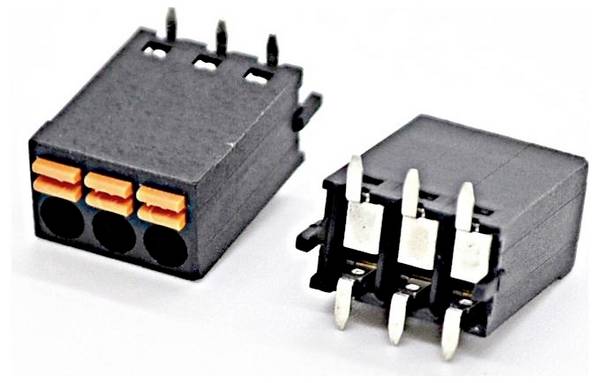 euroclamp MPM103-3,5-V-SMD-BK svorkovnice pre tlačiarne Pólov 3 čierna 1 ks