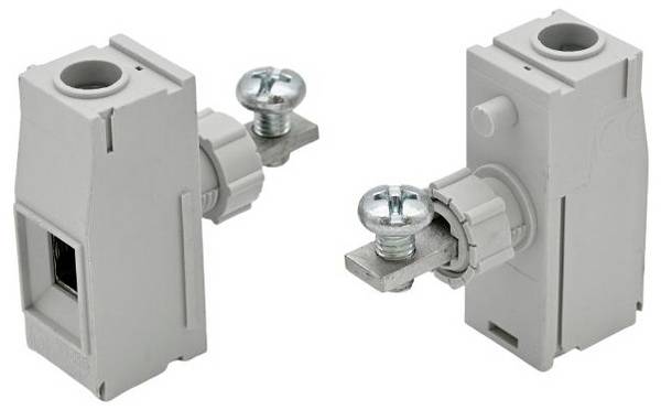 euroclamp MPT2515, MPT2515-GY, priechodná svorka, - , kontakty 1, sivá, Piece, 1 ks