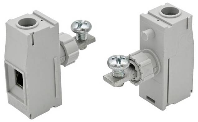 euroclamp MPT2515, MPT2515-GY, priechodná svorka, - , kontakty 1, sivá, Piece, 1 ks-0