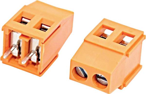 euroclamp MV252-5,08-V-OG svorkovnice pre tlačiarne Pólov 2 oranžová 1 ks
