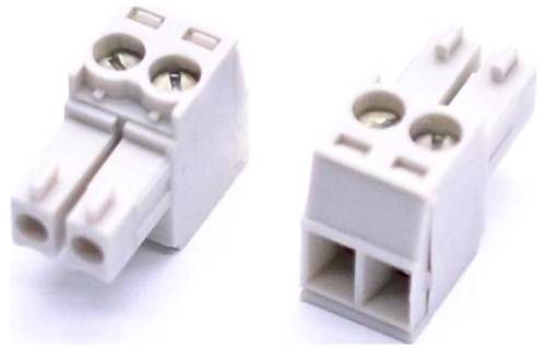 euroclamp SH02-3,5-GY káblová svorka Počet kontaktov 2 1 ks-0