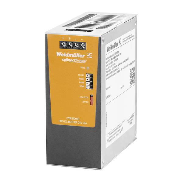 Weidmüller PRO DC BUFFER 24V 20A UPS vyrovnávacej modul