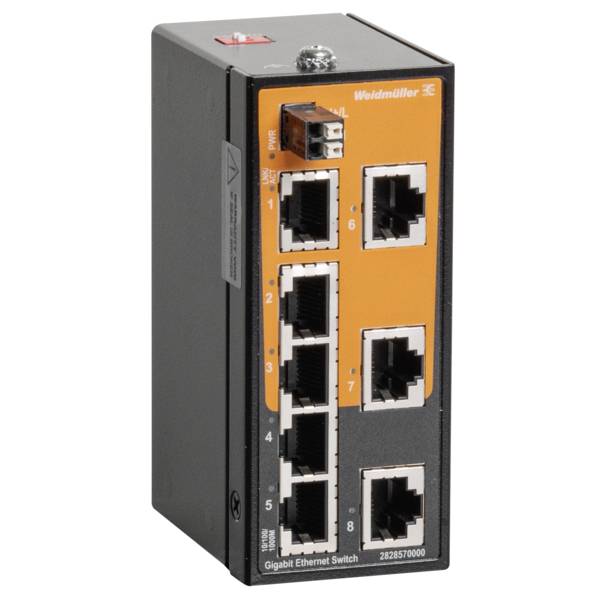 Weidmüller IE-SW-ELB-08-8GT sieťový switch  10 / 100 / 1000 MBit/s