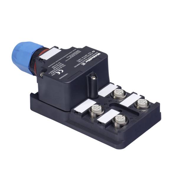 Weidmüller SAI-04D-VPPP-5A-M12O-OL2-EX rozdeľovač a adaptér pre senzory - aktory, 2943810000, piny: 5, 1 ks-0