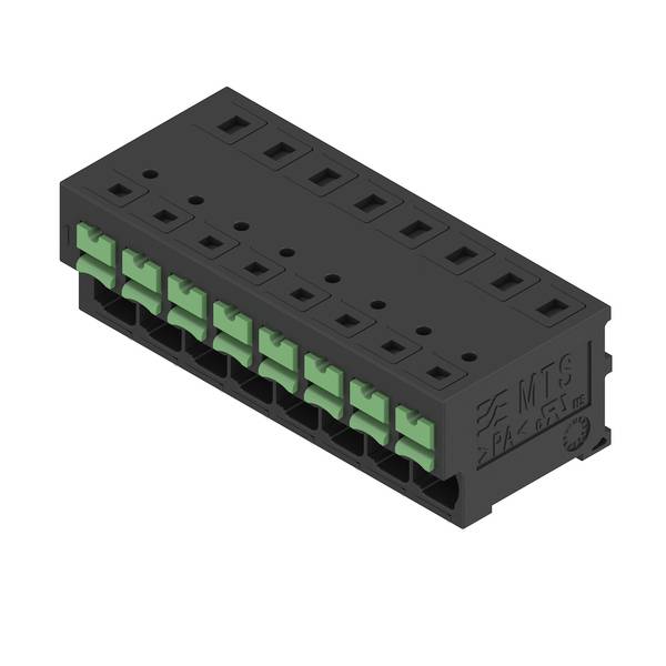 Weidmüller 2913660000 PCB terminál 4 mm² Pólov 8 čierna 12 ks Tube-0
