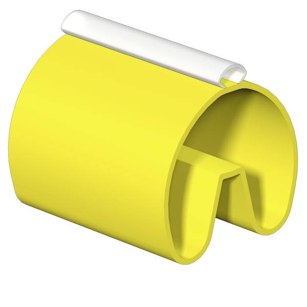 Weidm&uuml;ller 2902830000 VT-TM 4/30 HF-V0 Kabelmarkeringssysteem Geel 80 stuk(s)